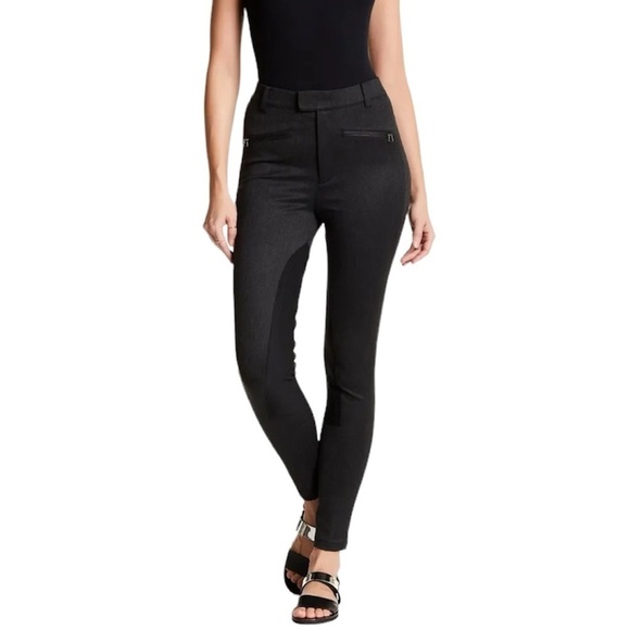 SOLD ATM Anthony Thomas Melillo Riding Stretch Twill Skinny Pants in Grey 6 - Picture 1 of 8